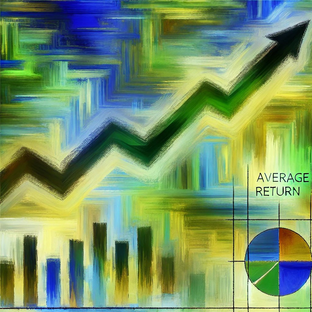 Un tableau représentant le rendement moyen des ETF (généré par DALL-E)